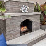 Orange Backyard Remodel