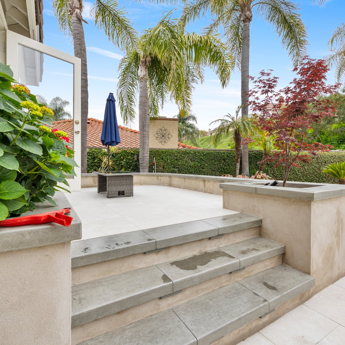 Orange Backyard Remodel