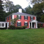 Main house which received new replacement windows