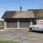 Treating with Chevron shingle oil