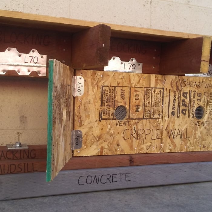 Cripple Wall Bracing Model