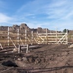 Pole Barn Starting Progress