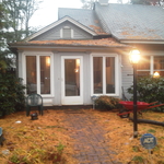 A picture of the home before renovations begin.