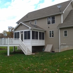 Completed 16' x 13' three season room