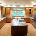Beautiful Kitchen. very large Island with NO SEAM!