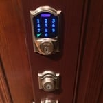 schlage alarm lock digital keypad auto locking