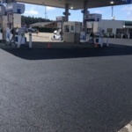 New parking lot