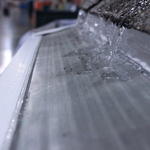 Only water can enter a LeafFilter protected gutter