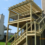 14x14 Deck and 14x16 Pergola
