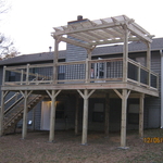 24x16 Deck with 14x12 Pergola
