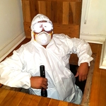 Inspecting a crawlspace