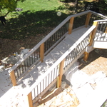 One part of elbow staircase
