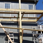 Solo's private balcony