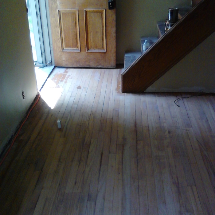 sanded