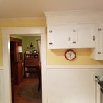 Kitchen to dining room.