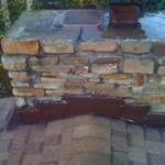After pictures of chimney