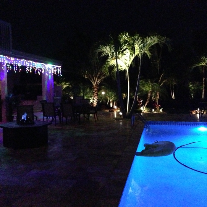 Patio Landscape Lighting