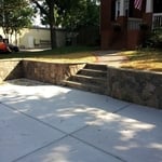 New Concrete Paking Pad