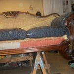 antique sofa
