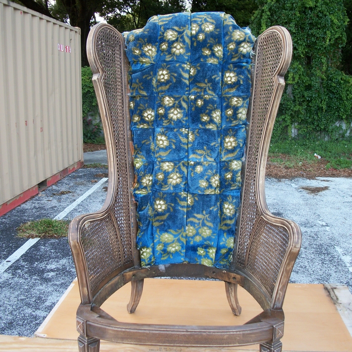 tall back chair