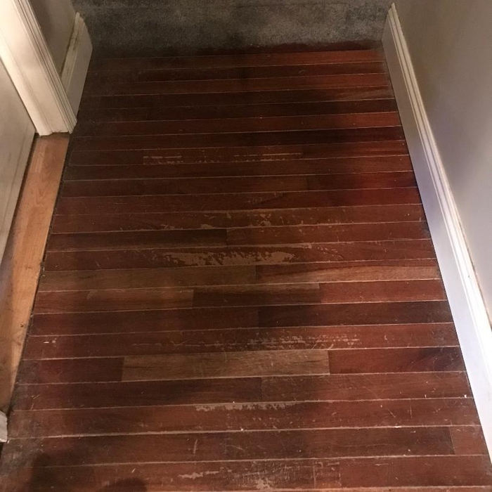 Floor to be replaced
