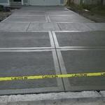 concrete driveway