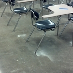 Classroom after 800 grit finish