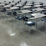 Classroom polished to a 800 grit