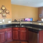 Kitchen backsplash