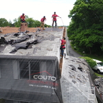 Stripping a roof