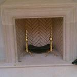 Herring bone fire chamber