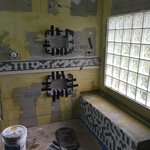 Floor and walls