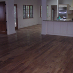 Distressed Hickory with Stain and Oil Base Finish