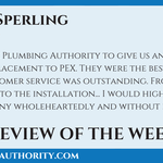Replacing Pipes and Earning a Five Star Review!