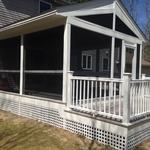 Screened porch