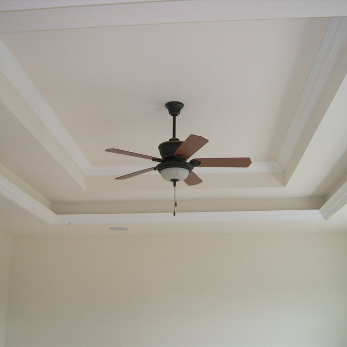 Coffer with Crown Molding