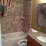Excisting Remodeled Bathroom