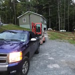 Prepping to dig piers