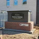 Dayton Station Monument