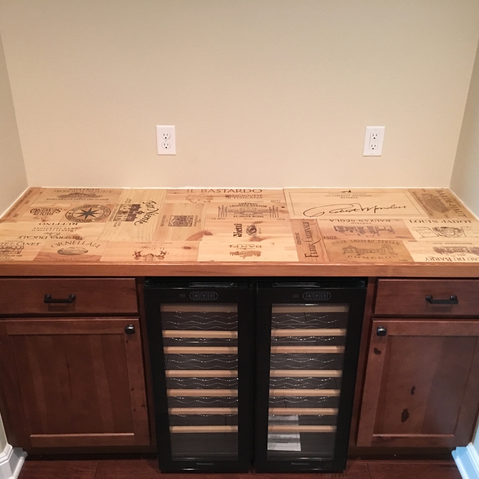 Built-in Wine Bar