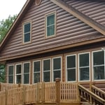 Old House to New Log Cabin