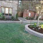 After Retaining Walls and Landscaping