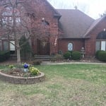 Before Retaining Walls and Landscaping