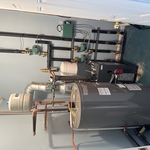 weil McLain gas boiler and electric water heater