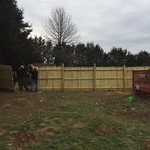 Install fence