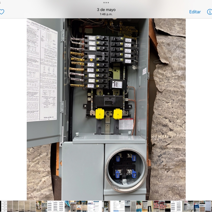 Panel upgrade