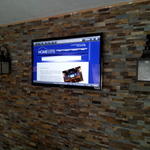 Stone Wall TV Install