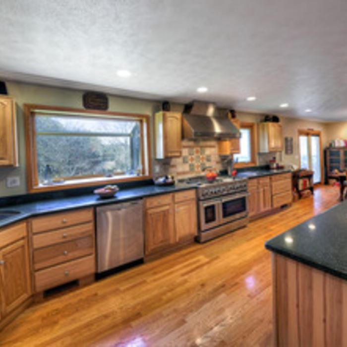 Beautiful Hickory Cabinets