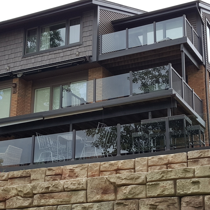 Glass Topless Railing