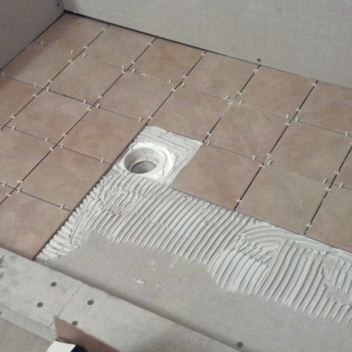 custom shower